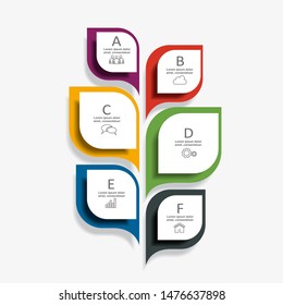 Infographic design template with place for your data. Vector illustration.