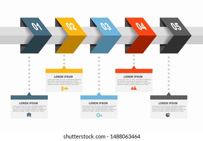 Infographic design template with place for your data. Vector illustration.