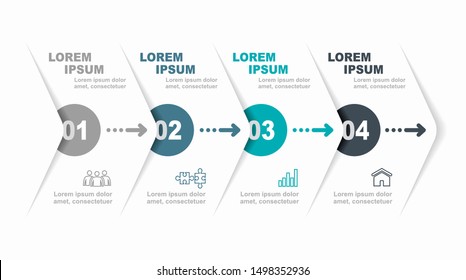 Infographic design template with place for your data. Vector illustration.