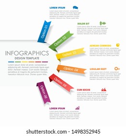 Infographic design template with place for your data. Vector illustration.