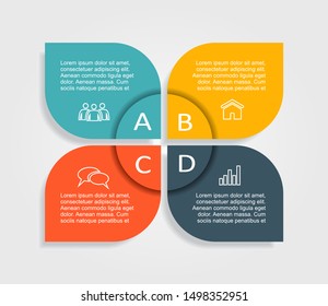 Infographic design template with place for your data. Vector illustration.