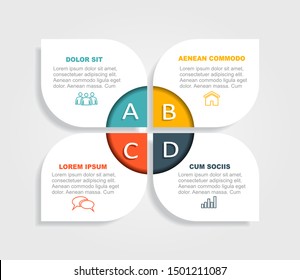 Infographic design template with place for your data. Vector illustration.