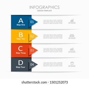 Infographic design template with place for your data. Vector illustration.