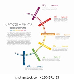 Infographic design template with place for your data. Vector illustration.
