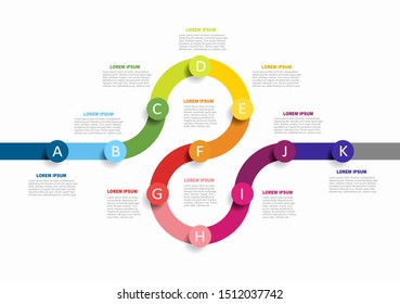 Infographic design template with place for your data. Vector illustration.