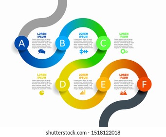 Infographic design template with place for your data. Vector illustration.