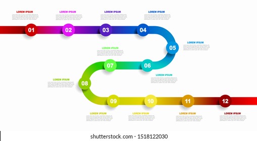 Infographic design template with place for your data. Vector illustration.