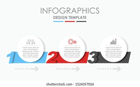 Infographic design template with place for your data. Vector illustration.