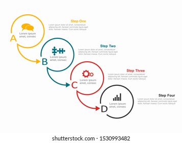 Infographic design template with place for your data. Vector illustration.