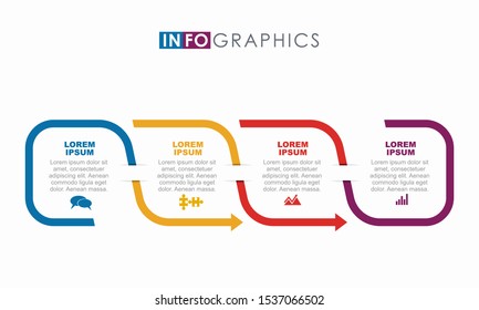 Infographic design template with place for your data. Vector illustration.