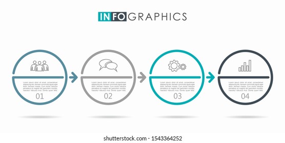 Infographic design template with place for your data. Vector illustration.