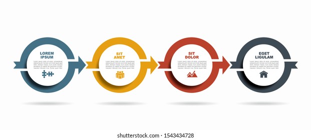 Infographic design template with place for your data. Vector illustration.