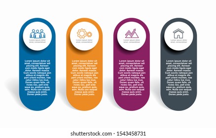 Infographic design template with place for your data. Vector illustration.