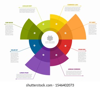 Infographic design template with place for your data. Vector illustration.