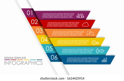 Infographic design template with place for your data. Vector illustration.
