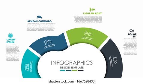 Infographic design template with place for your data. Vector illustration.