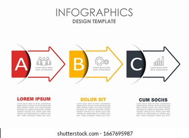 Infographic design template with place for your data. Vector illustration.