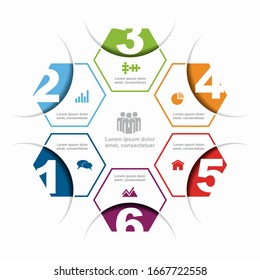 Infographic design template with place for your data. Vector illustration.