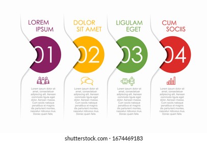 Infographic design template with place for your data. Vector illustration.