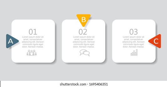 Infographic design template with place for your data. Vector illustration.