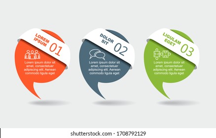 Plantilla de diseño gráfico con lugar para sus datos. Ilustración vectorial.