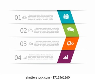 Infographic design template with place for your data. Vector illustration.