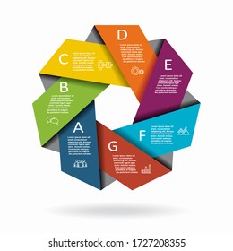 Infographic design template with place for your data. Vector illustration.