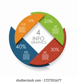 Infographic design template with place for your data. Vector illustration.