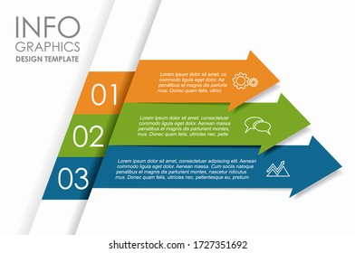 Infographic design template with place for your data. Vector illustration.