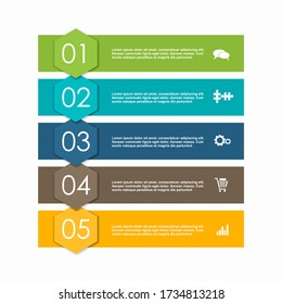 Infographic design template with place for your data. Vector illustration.
