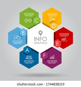 Infographic design template with place for your data. Vector illustration.