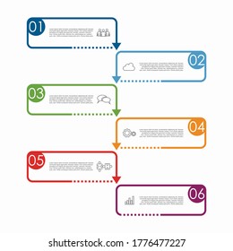 Infographic design template with place for your data. Vector illustration.