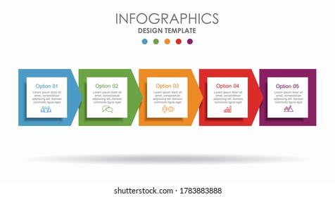 Infographic design template with place for your data. Vector illustration.