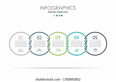 Infographic design template with place for your data. Vector illustration.