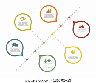 Infographic design template with place for your data. Vector illustration.