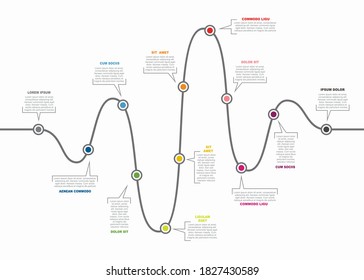 Infographic design template with place for your data. Vector illustration.