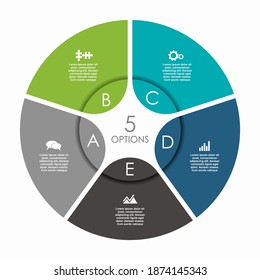 Infographic design template with place for your data. Vector illustration.