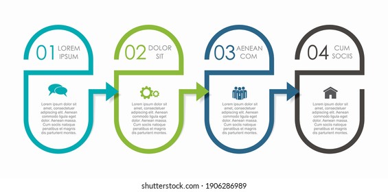 Infographic design template with place for your data. Vector illustration.