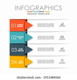 Infographic design template with place for your data. Vector illustration.