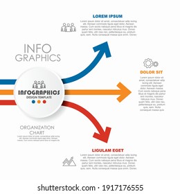 Infographic design template with place for your data. Vector illustration.