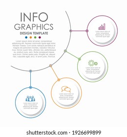 Infographic design template with place for your data. Vector illustration.