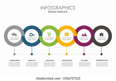 Infographic design template with place for your data. Vector illustration.