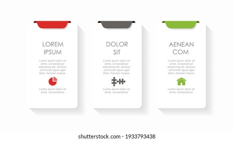 Infographic design template with place for your data. Vector illustration.