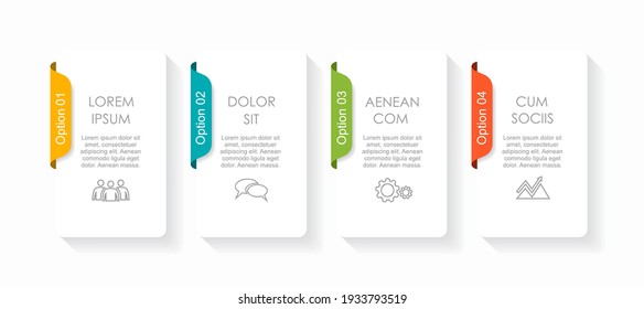 Infographic design template with place for your data. Vector illustration.