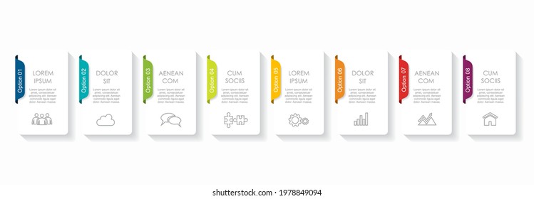 Infographic design template with place for your data. Vector illustration.