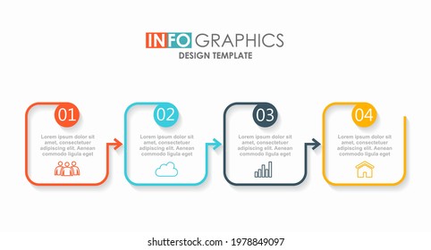Infographic design template with place for your data. Vector illustration.
