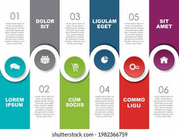 Infographic design template with place for your data. Vector illustration.