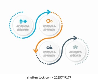 Infographic design template with place for your data. Vector illustration.