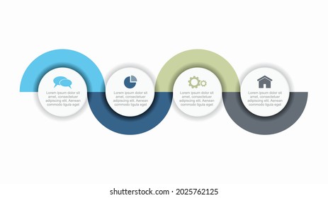 Infographic design template with place for your data. Vector illustration.