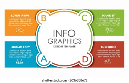 Infographic design template with place for your data. Vector illustration.
